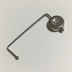 🦋Portable Table Crystal Gem Purse Bag Hook Holder